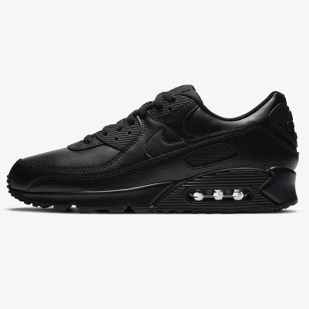 Nike Air Max 90 Black Shoes Size 8.5
